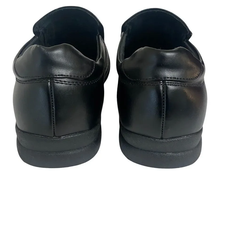 Dexter Shoes Men's 7.5‎ Black Faux Leather Slip On Loafer